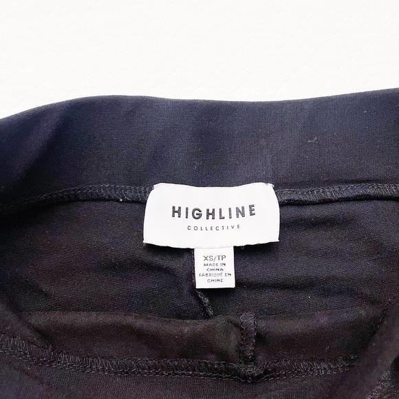 Highline Collective Orange Striped Black Legging Pants SZ XS - Picture 5 of 5